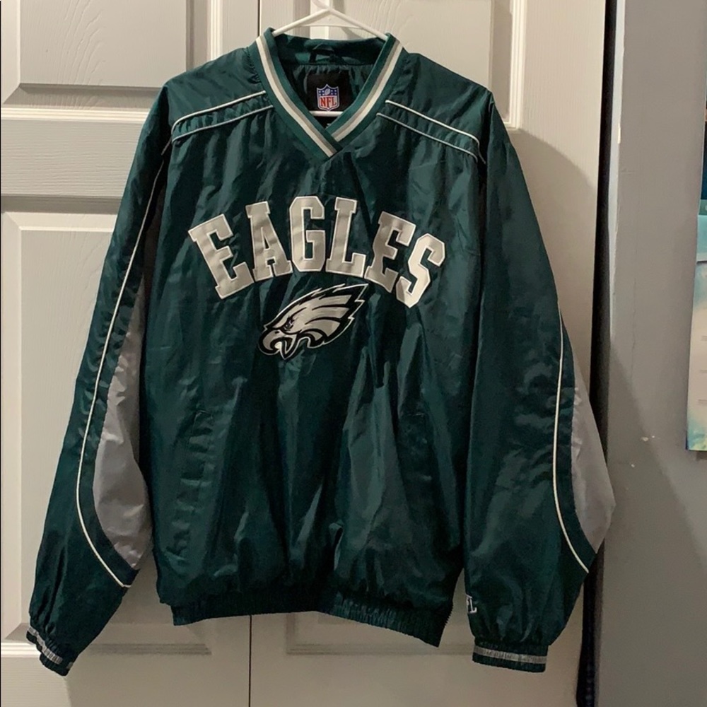 Vintage Philadelphia Eagles Pullover Jacket